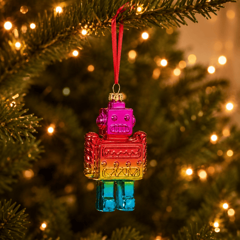 Three Kings Hanging Decor Three Kings Rainbow Robot Pendant Christmas Decoration