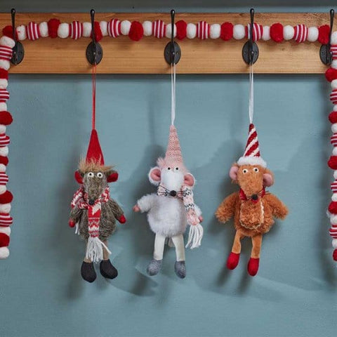 Three Kings Razza Rat Pendant - Grey