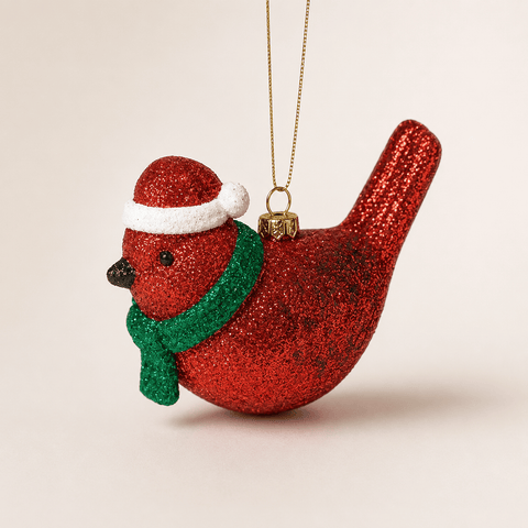 Three Kings Hanging Decor Three Kings Red Cardinal Pendant Christmas Decoration
