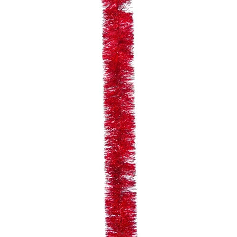 Three Kings Tinsel Three Kings Red Deluxe Christmas Tinsel Garland – 2m
