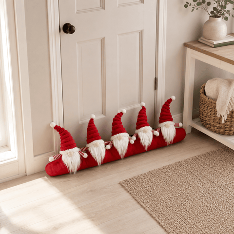 Three Kings Gonks Three Kings Red Gonk Draught Excluder – 28 x 85cm
