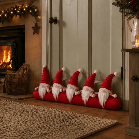 Three Kings Gonks Three Kings Red Gonk Draught Excluder – 28 x 85cm