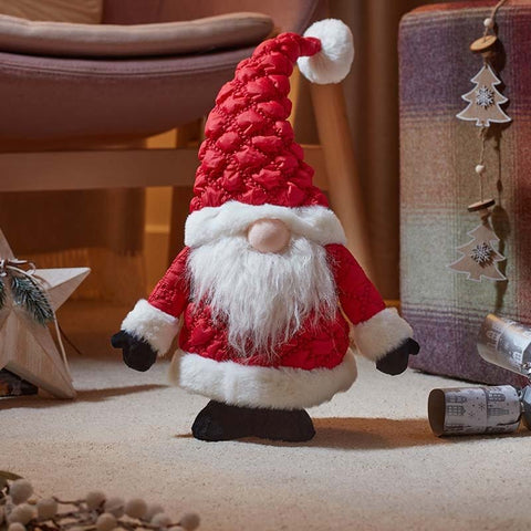 Three Kings Gonks Three Kings Red Quilted Santa Gonk