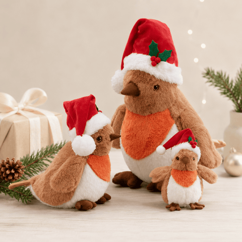 Three Kings Plushies Three Kings Robbie Robin Christmas Plush – Large