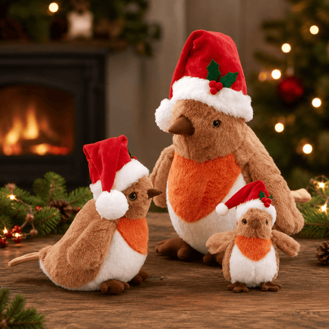 Three Kings Plushies Three Kings Robbie Robin Christmas Plush – Large