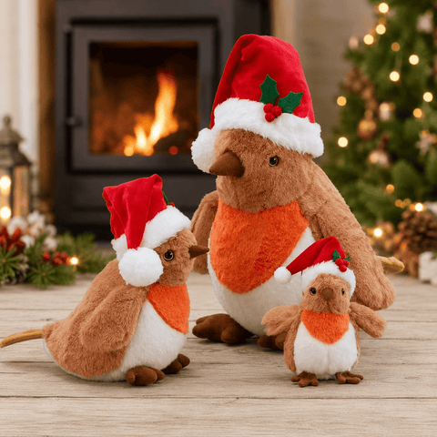 Three Kings Plushies Three Kings Robbie Robin Christmas Plush – Large