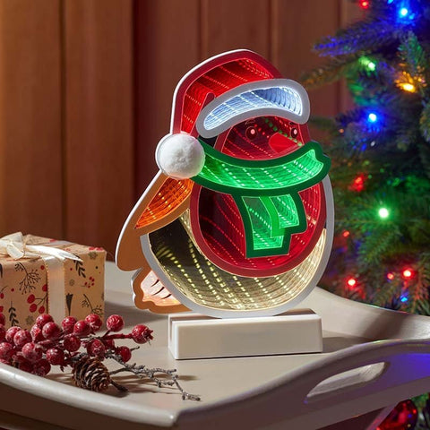 Smart Garden Infinity Lighting Three Kings Robin Tabletop Infinity Light Decoration – 28cm