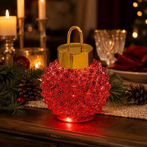 Three Kings Baubles Three Kings Ruby InLit Spinning DecoBauble