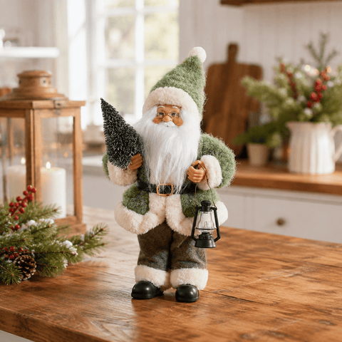 Three Kings Santa Figurines Three Kings Sage Santa Christmas Figurine