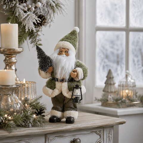 Three Kings Santa Figurines Three Kings Sage Santa Christmas Figurine