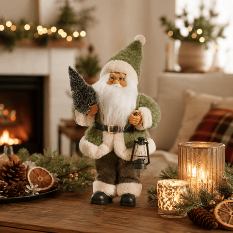 Three Kings Santa Figurines Three Kings Sage Santa Christmas Figurine