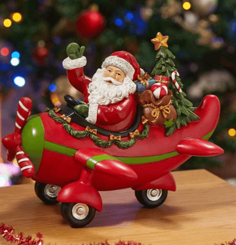 Three Kings Christmas Decor Three Kings Santa Airways Statuette