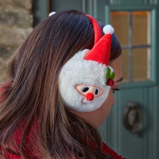 Three Kings Xmas Apparel Three Kings Santa Earmuffs