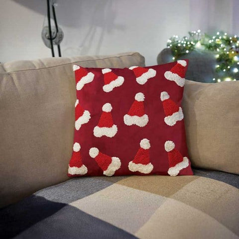 Three Kings Cushions Xmas Three Kings Santa Hat Cushion