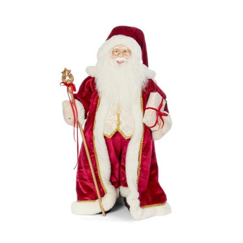 Three Kings Santa Figurines Three Kings Santa Regal Ruby Large 60cm