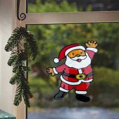 Three Kings Window Stickers Xmas Three Kings Santa Window Sticker 15cm