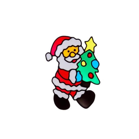 Three Kings Window Stickers Xmas Three Kings Santa Window Sticker 25cm