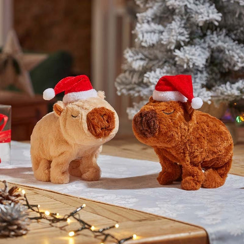 Three Kings Plushies Three Kings 'SantaBara' Chirstmas Plush Capybara – Mixed Case