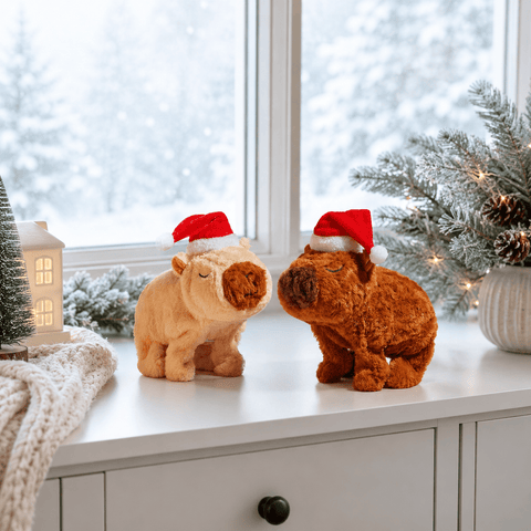 Three Kings Plushies Three Kings 'SantaBara' Chirstmas Plush Capybara – Mixed Case