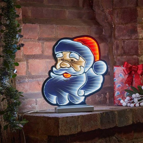 Three Kings Infinity Lighting Three Kings SantaFinity 30cm