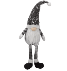 Three Kings Christmas Decor Three Kings Seated GlamGonk Grey Large