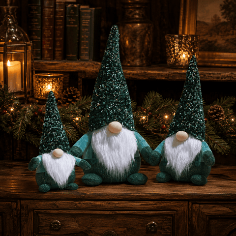 Three Kings Gonks Three Kings Seated GlamJonk Emerald – Regular