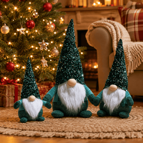 Three Kings Gonks Three Kings Seated GlamJonk Emerald – Regular