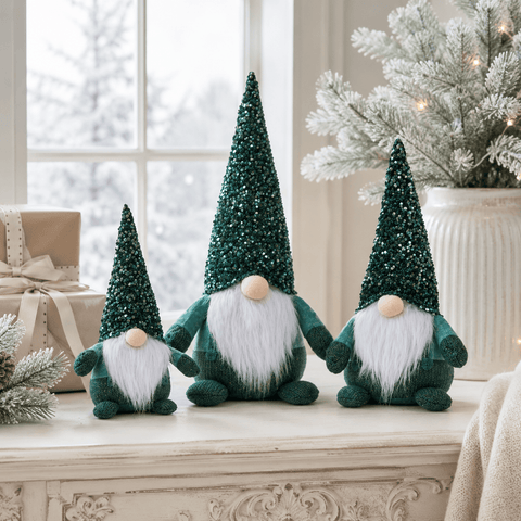 Three Kings Gonks Three Kings Seated GlamJonk Emerald – Regular