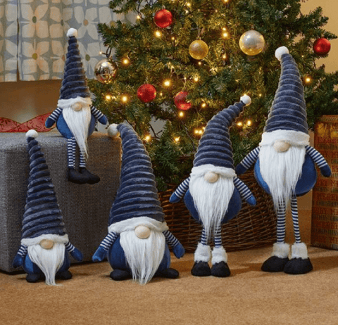 Three Kings Christmas Decor Three Kings Seated GrooviKert Navy