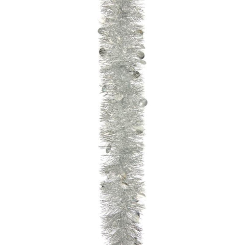 Three Kings Tinsel Three Kings Silver X-Bling! Tinsel Bauble Streamer – 2m
