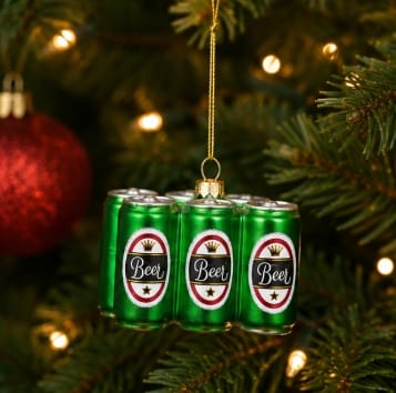 Three Kings Hanging Decor Three Kings Six Pack Of Beer Beer Pendant Christmas Decoration