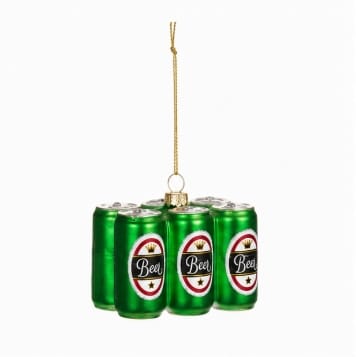 Three Kings Hanging Decor Three Kings Six Pack Of Beer Beer Pendant Christmas Decoration