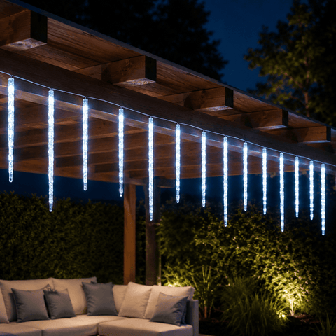 Three Kings LED Icicles Three Kings Smart Icicles Cool White and Multicoloured – Set of 10