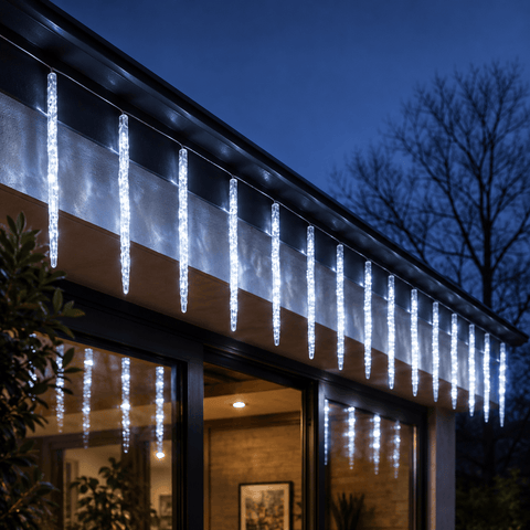 Three Kings LED Icicles Three Kings Smart Icicles Cool White and Multicoloured – Set of 10