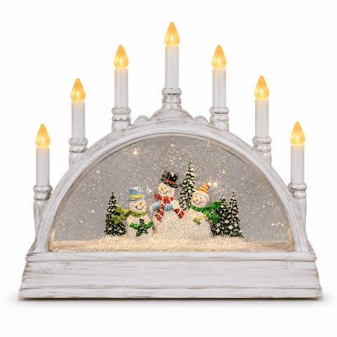 Three Kings Candle Bridges Three Kings SnowSwirl Frosty Candle Bridge