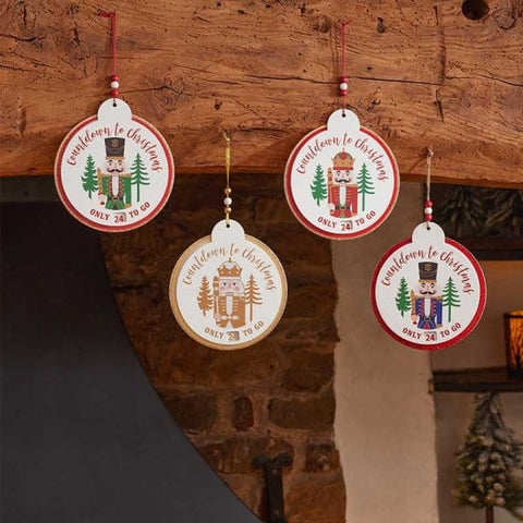 Three Kings Spin Countdown Advent Assorted Designs 18cm