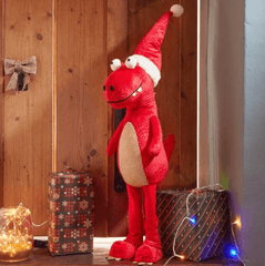 Three Kings Christmas Decor Three Kings Standing Large Festive Dino Red