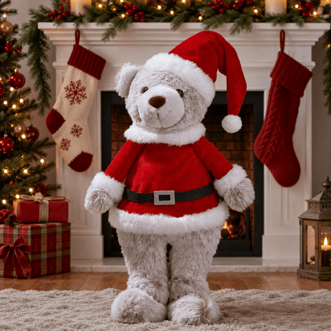 Three Kings Teddy Bears Three Kings Standing Teddy Bear Santa Christmas Decoration