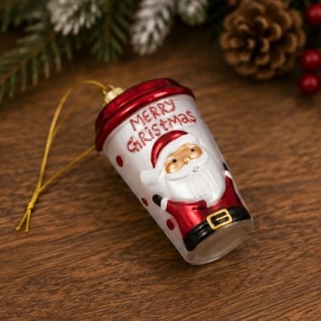 Three Kings Hanging Decor Three Kings Starbucks Cup Pendant Christmas Decoration
