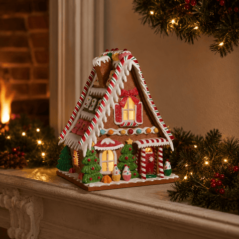 Three Kings Gingerbread Houses Three Kings Sugar Chalet Gingerbread House – 25 x 20cm