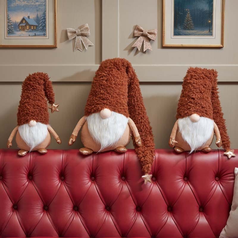 Three Kings Gonks Three Kings SuperSoft Large Mocha Coloured Gonk