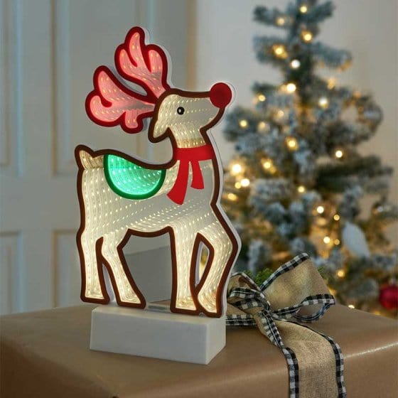 Three Kings Infinity Lighting Three Kings TableTop DeerFinity 28cm