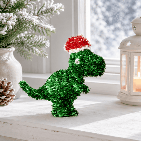 Three Kings Dinosaur Christmas Three Kings Tinsel Rex Chistmas Decoration