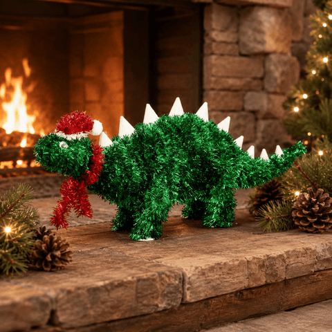 Three Kings Dinosaur Christmas Three Kings Tinsel Steg Christmas Decoration