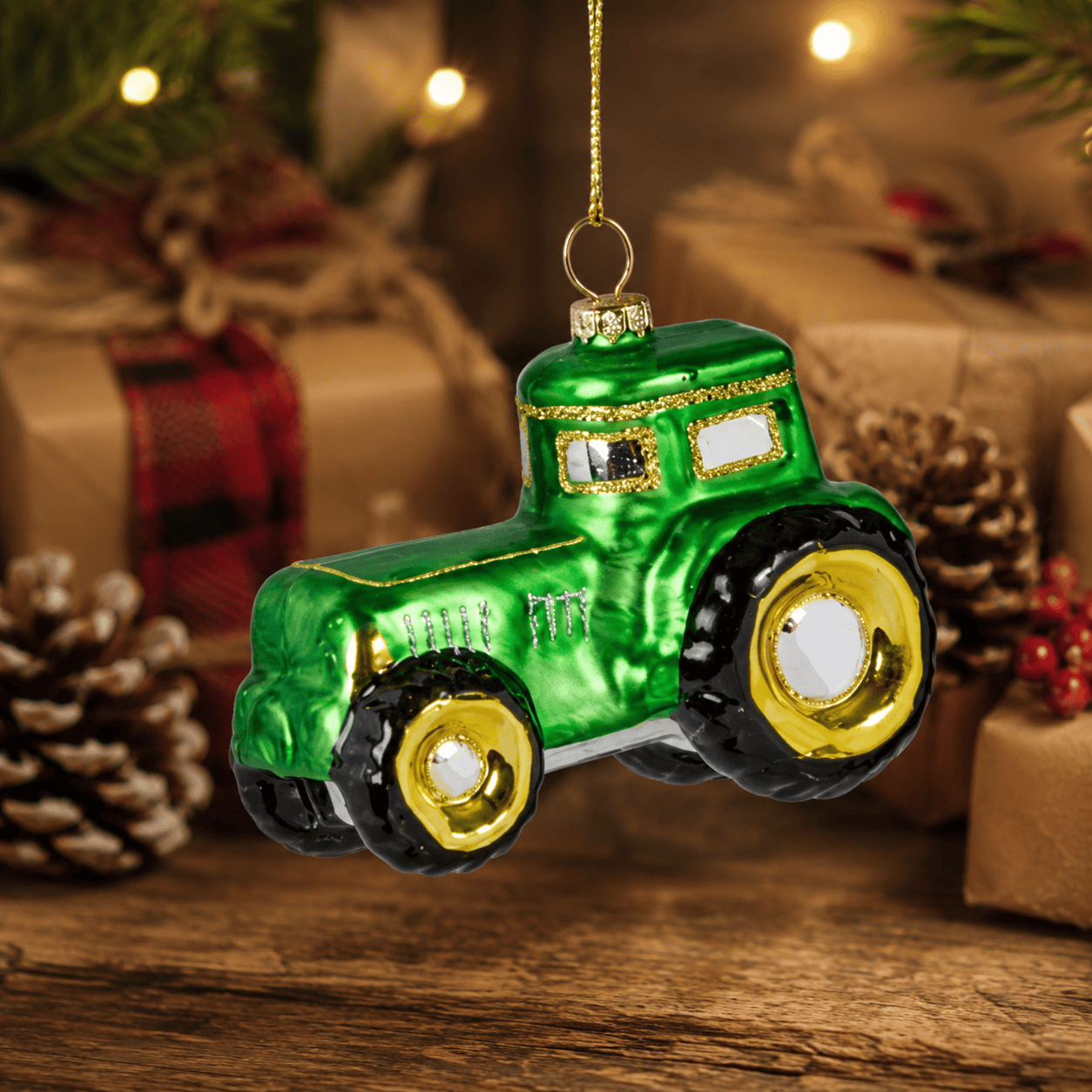 Three Kings Hanging Decor Three Kings Tractor Pendant Christmas Decoration