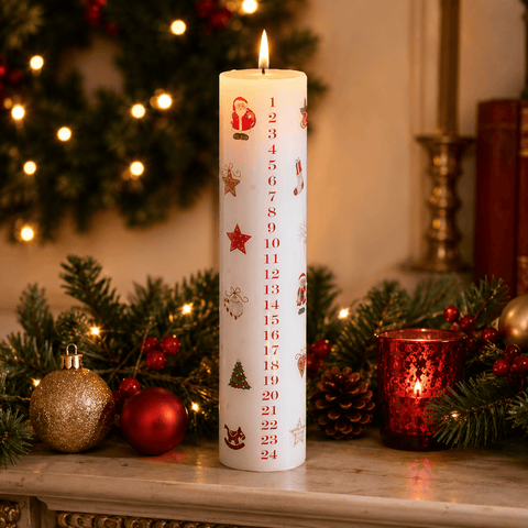Three Kings Advent Candle Three Kings Traditional Advent Candle – 22cm