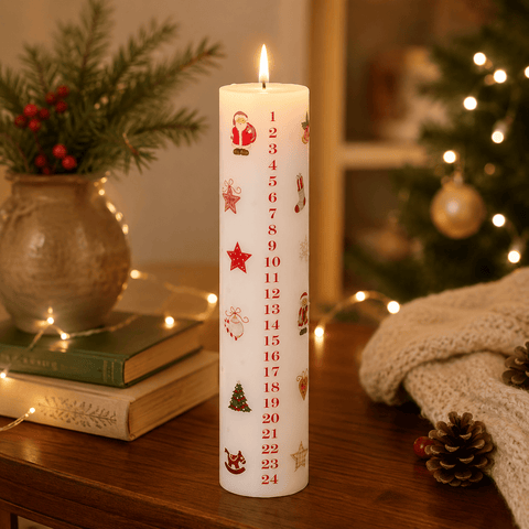 Three Kings Advent Candle Three Kings Traditional Advent Candle – 22cm