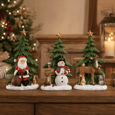 Three Kings Ornaments Decor Three Kings Tree Star Statuette – Mixed Case of 3 Designs