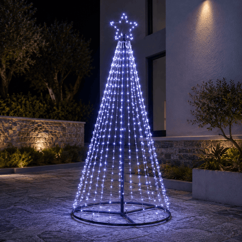 Three Kings LED String Trees Three Kings TwinkleTree Warm/Cool White Christmas Tree – 1.5m