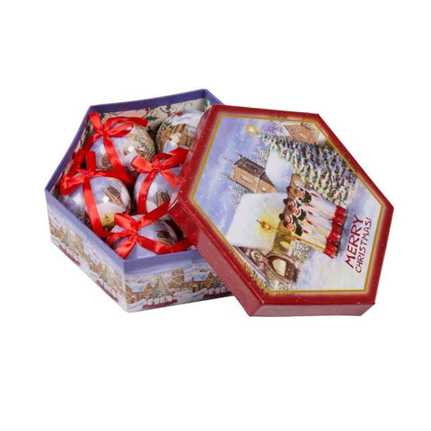 Three Kings Baubles Three Kings Vintage Carolers Baubles – Set of 14